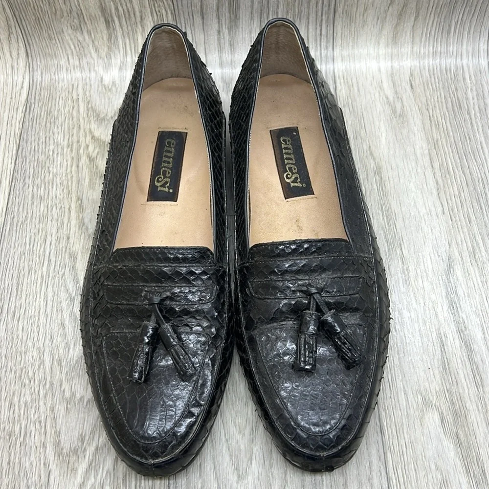 ENNESI TASSELED SLIP ON LOAFERS